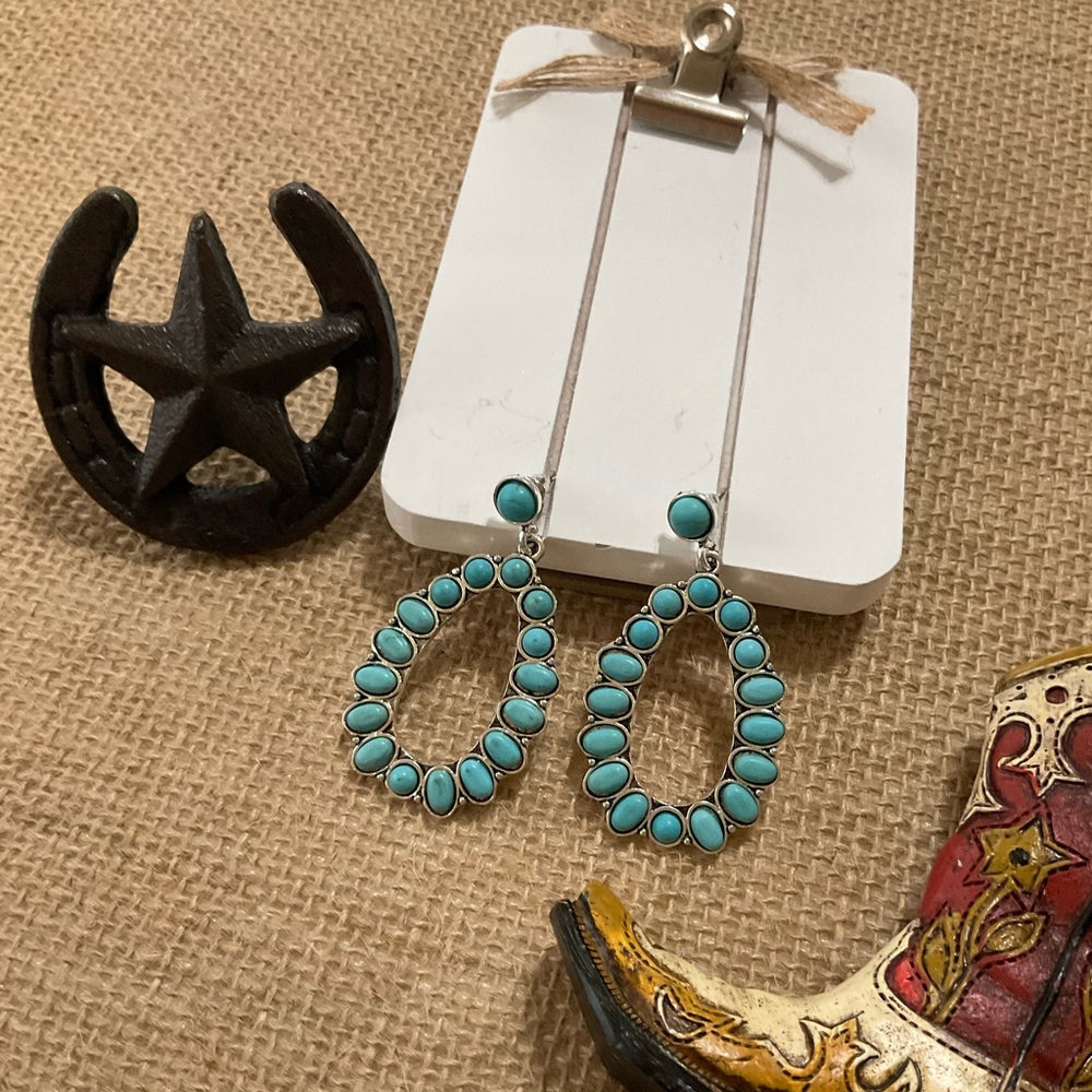 EARRINGS SILVER WESTERN